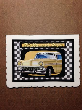 1950s Car 1 - Birthday Card by Bettina Keis Jensen