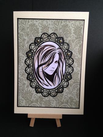 Tonal Paisley 12 A4 Backing Papers - Subtle Shades by Bettina Keis Jensen