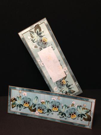 Daisy Butterfly New Home Large Dl Decoupage Card & Env Kit by Bettina Keis Jensen
