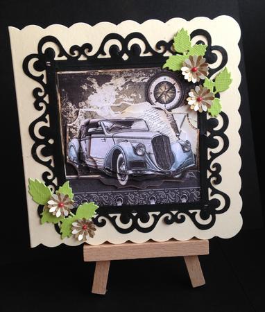 Classic Car with Shaped Stackers by Bettina Keis Jensen