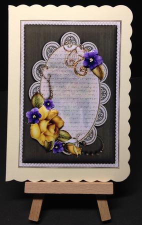 Yesterday's Love Letter Topper by Bettina Keis Jensen