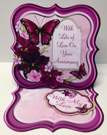 Butterfly Anniversary Easel Kit by Bettina Keis Jensen