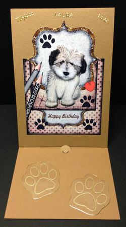 Puppy Love 2 Birthday Boy Over the Top by Bettina Keis Jensen