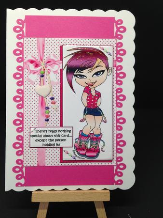 Teen Diva is Special Quick Card by Bettina Keis Jensen