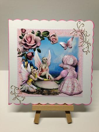 The Bottom of My Garden Card Front by Bettina Keis Jensen