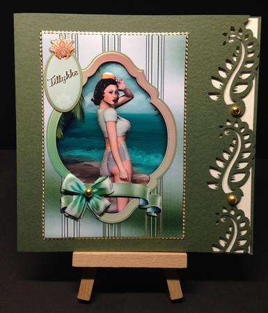 Vintage Beach Babe by Bettina Keis Jensen