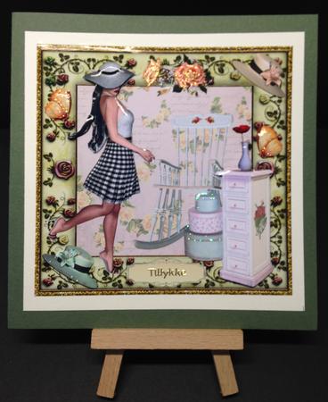 Sweet Memories Approx: 8x8ins Mini Kit by Bettina Keis Jensen