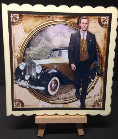 Art Deco Man Antonio (gold) Mini Kit by Bettina Keis Jensen