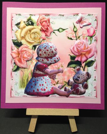 True Friends Card Front Kit by Bettina Keis Jensen