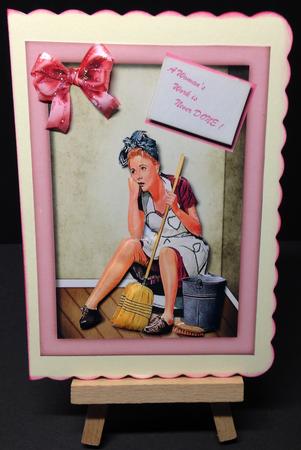 A Womans Work is Never Done ! by Bettina Keis Jensen