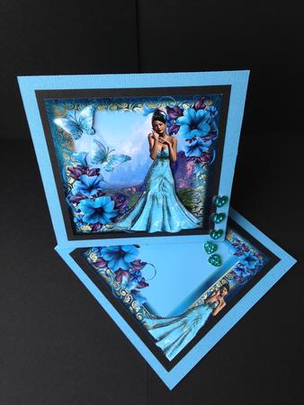 Insert to Compliment Petunia Blue by Bettina Keis Jensen