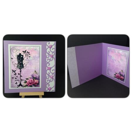 2 Belle Roses, Script & Mannequin Toppers by Bettina Keis Jensen