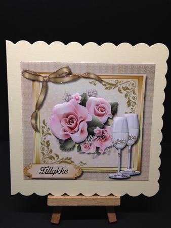 Special Anniversary Wishes , 8x8 by Bettina Keis Jensen