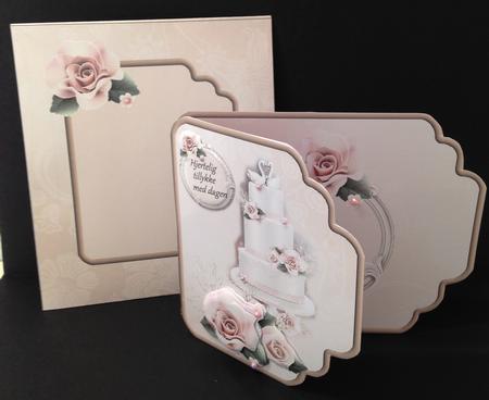 Wedding Off Set Card Kit by Bettina Keis Jensen