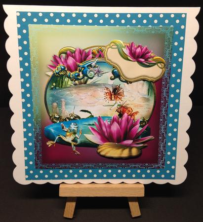 Holiday Greetings Card Front by Bettina Keis Jensen