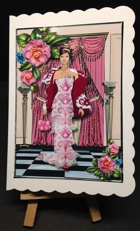Elegant Lady in Pink  by Bettina Keis Jensen