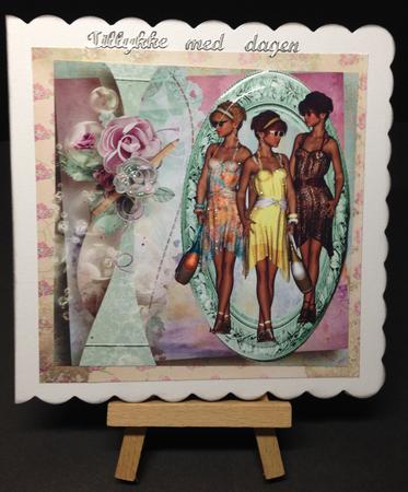 Here Come the Girls! Summer Days 8x8 Mini Kit by Bettina Keis Jensen