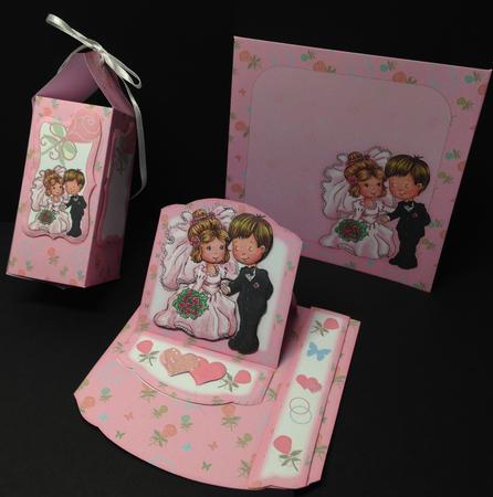 Wedding Easel Topper Card Kit by Bettina Keis Jensen