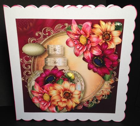 Gorgeous Perfume Bottle - the Scent of Dahlias by Bettina Keis Jensen