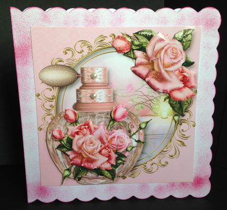 Gorgeous Perfume Bottle - the Scent of a Rose by Bettina Keis Jensen