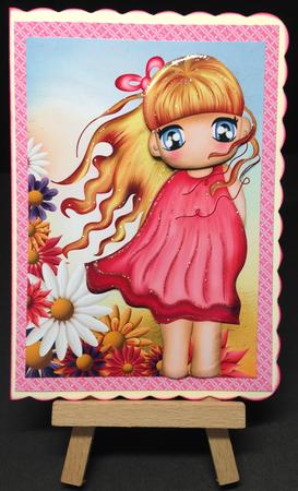 Breezy Card Front by Bettina Keis Jensen