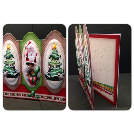 Christmas Tree Card 5.5 x 5.5 by Bettina Keis Jensen