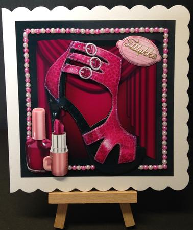 Pink Leopard Boots by Bettina Keis Jensen