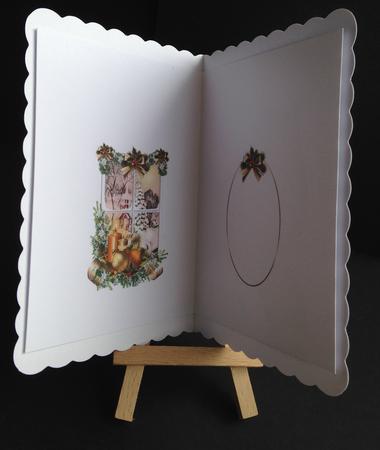 Christmas Through the Snowy Window Insert by Bettina Keis Jensen
