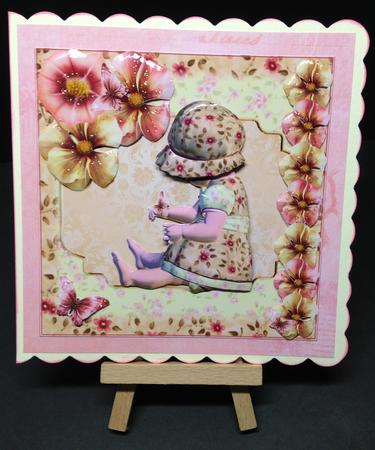 The Butterfly Collector Little Girl by Bettina Keis Jensen