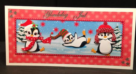 Penguin Friends Lage Dl Topper by Bettina Keis Jensen