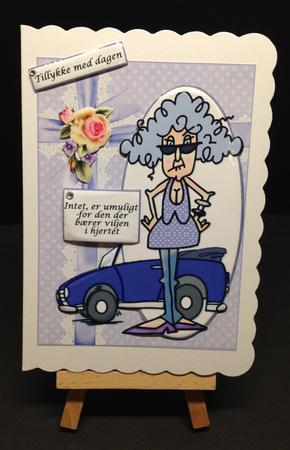 Stella Says 60 is the New 50 Quick Card by Bettina Keis Jensen