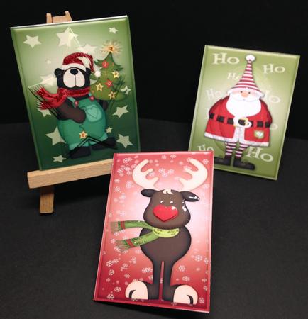 Gift Tags with Decoupage Bits by Bettina Keis Jensen