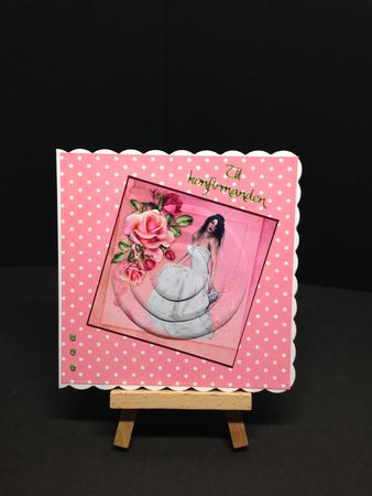 Bride with Roses Circle Pyramid by Bettina Keis Jensen
