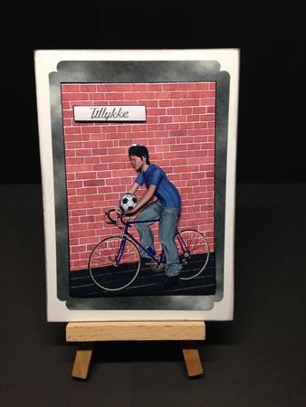 Teen Boy 10 Bike Ride by Bettina Keis Jensen