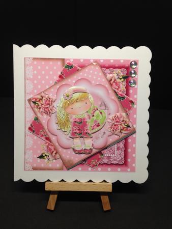 Cute Birthday Choccies Card Front Kit by Bettina Keis Jensen