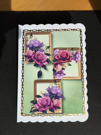 Beautiful Belle Roses Frame Trio by Bettina Keis Jensen