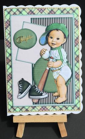 Baseball Boy Birthday Cute by Bettina Keis Jensen