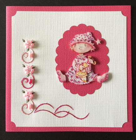 Ed039 Floral Border by Bettina Keis Jensen