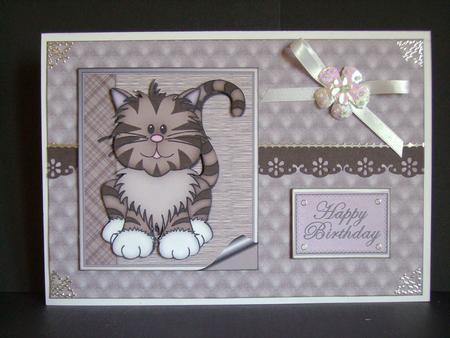 Little Brown Cat by Betty Aldred