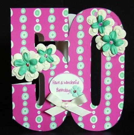 50 Pink Birthday Wish by Betty Aldred