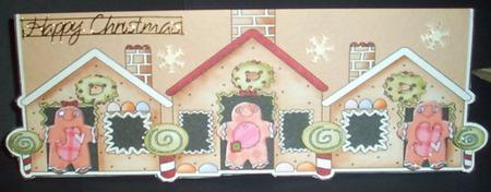 Gingerbread Village by Betty Aldred