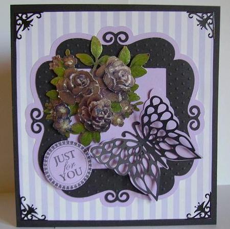 Peacock & Teardrop Butterflies & Mats by Betty Aldred