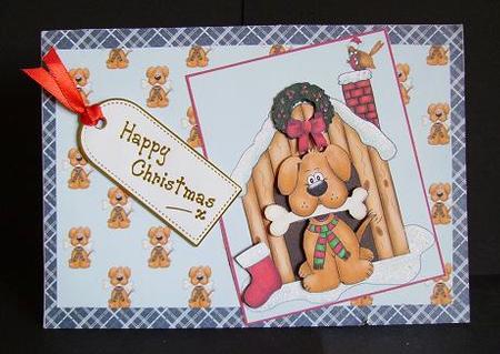 Xmas Doggie Step by Step by Betty Aldred