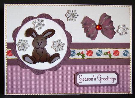Christmas Rabbit by Betty Aldred