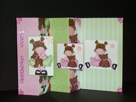 Sisters with Their Teddies by Betty Aldred
