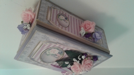 Bird in the Roses - Layered Card Mini Kit by Betty-Ellen Crum