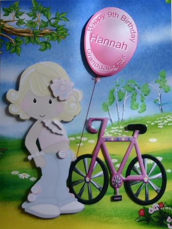 Birthday Girl's Bike by Stephen Barker