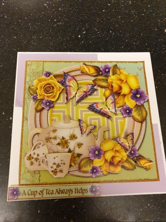 Boutique Shaped Shabby Chic Card Dot Mini Kit by Beverley Cook