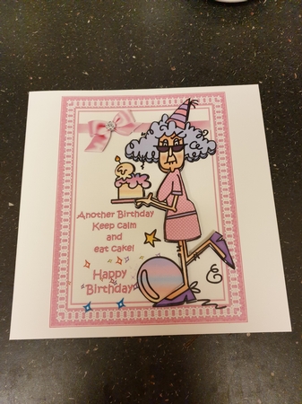 Stella and her Birthday cake mini kit by Beverley Cook