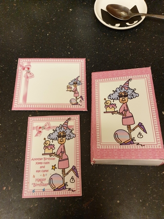 Stella and her Birthday cake mini kit by Beverley Cook